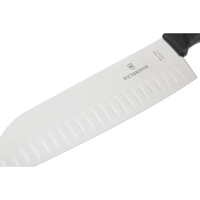 Couteau Santoku Alvéolé Professionnel - Lame 17 cm