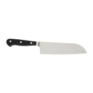 Coltello Santoku Acciaio al Carbonio 17cm - Lama Polivalente Cucina Giapponese