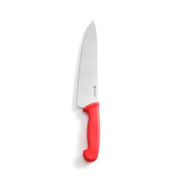 Cuchillo de Chef Rojo 24 cm - Especialista en Corte de Carne