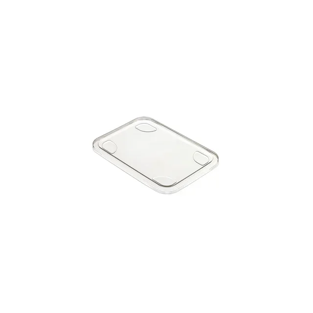 Deckel für 2-Fach PP-Schale 183x131 mm - 50 Stück