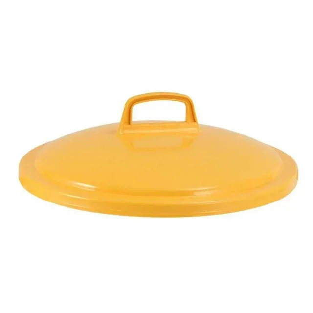 HACCP Compliant 50 Liter Protective Lid - Yellow Color