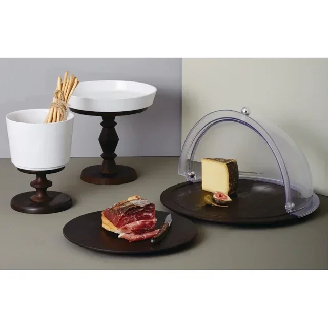 Deckel mit Klappe für Servierplatte Pure Durchmesser 38 cm