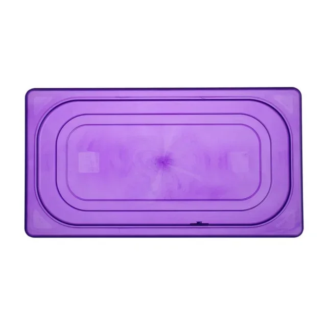 Violetter Gastronorm Deckel 1/3 - GN 1/3