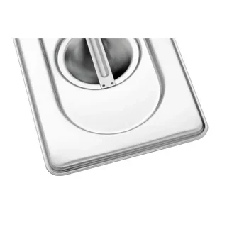 Couvercle pour Bac Gastronorme GN 1/9 Basic Line - Inox Professionnel