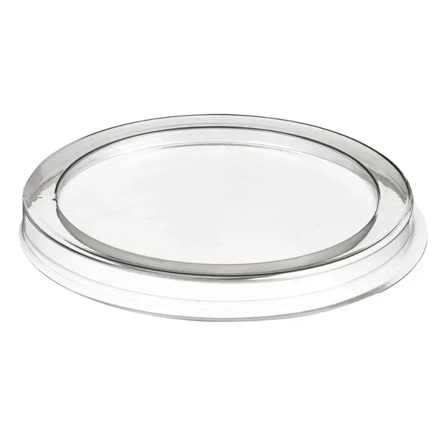 Couvercle en Bambou pour Pot à Glace et Dessert 105 ml - 50 Unités