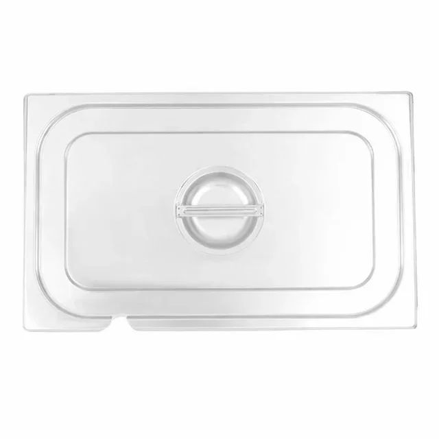 Gastronorm GN 1/1 Lid with Notch for Stainless Steel Container