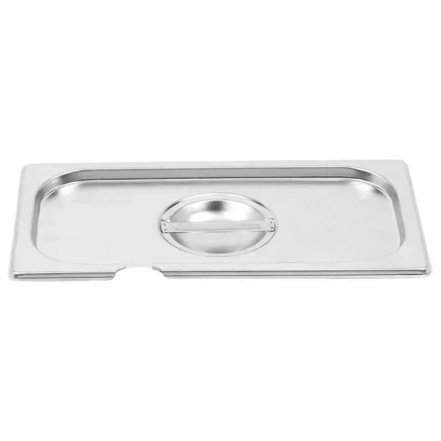 GN 1/3 Gastronorm Lid with Notch for GN Container