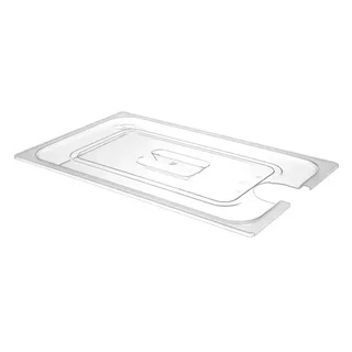 Tapa Gastronorm GN 1/1 con Muesca Redondeada para Recipiente de Acero Inoxidable Profesional