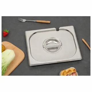 Gastronorm GN 1/2 Lid with Notch for Food Container