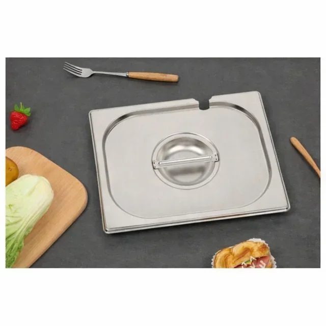 Gastronorm GN 1/2 Lid with Notch for Food Container
