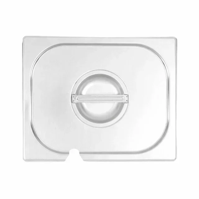 Gastronorm GN 1/2 Lid with Notch for Food Container
