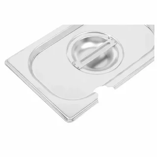Tampa Gastronorm GN 1/4 com Entalhe para Recipiente