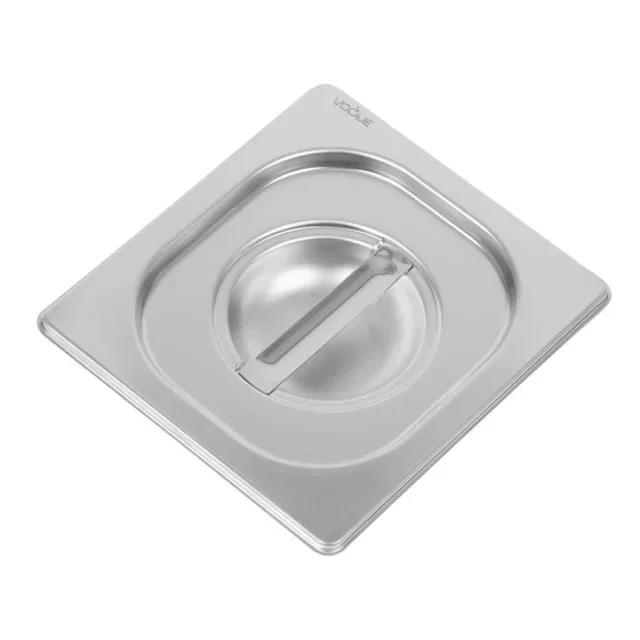 Gastronorm 1/6 Stainless Steel Protective Lid
