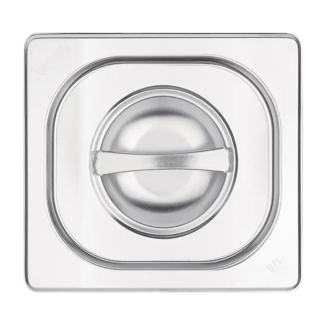 Gastronorm 1/6 Stainless Steel Protective Lid