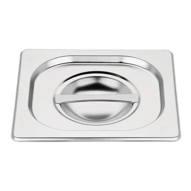 Gastronorm 1/6 Stainless Steel Protective Lid