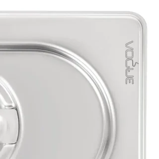 Coperchio Gastronorm Acciaio Inox GN 1/9 - Chiusura Ermetica