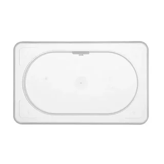 Couvercle Gastronorme GN 1/9 Polypropylène Transparent Empilable