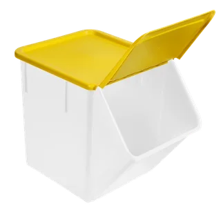 Protective Lid for 40 Litre Food Container - Yellow Color