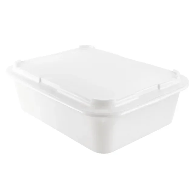 Protective Lid for 20 Liter Dough Divider Rounder Bowl - White
