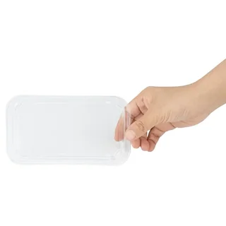 Transparenter Deckel für Sushi-Behälter PET Nr.11 - 300 Stück