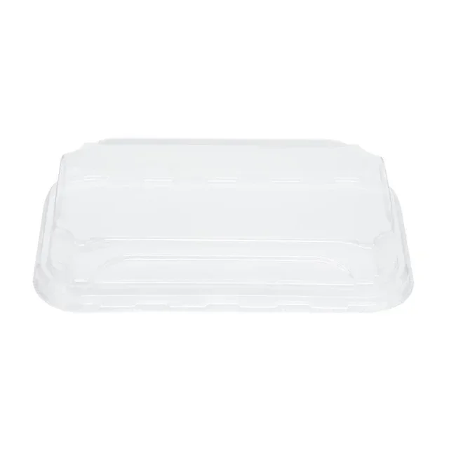 Couvercle Transparent PET pour Barquette Sushi GEHX286 - 300 Unités