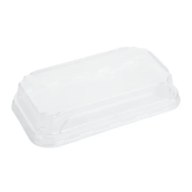 Couvercle Transparent PET pour Barquette Sushi GEHX286 - 300 Unités