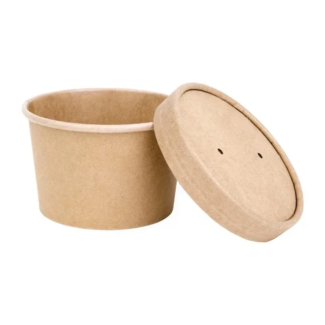 Couvercles Ø 98 mm pour Pots à Soupe - Lot de 500 unités