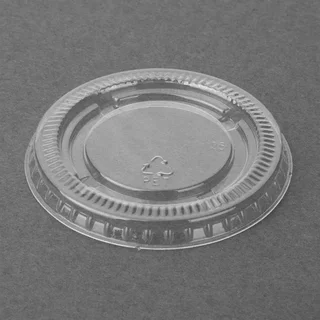 PET Fiesta Recyclable Deckel für Soßenbecher - Packung 1000 Stück
