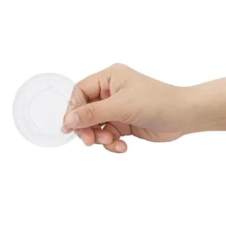 PET Fiesta Recyclable Deckel für Soßenbecher - Packung 1000 Stück