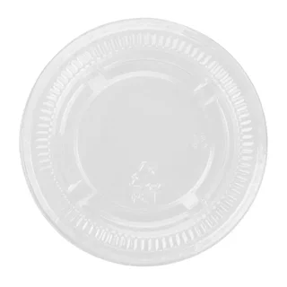 PET Fiesta Recyclable Deckel für Soßenbecher - Packung 1000 Stück