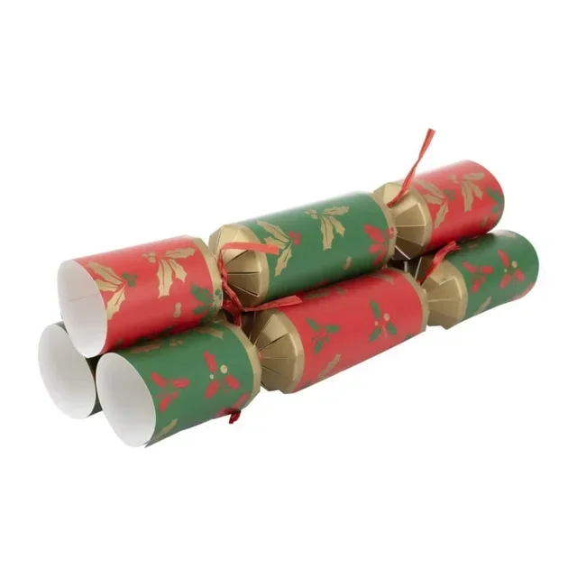 Cracker Natalizi Festivi 30 cm - Set di 25 pezzi