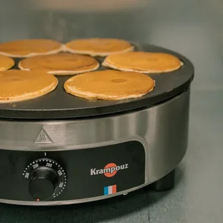 Professional Electric Crepe Maker - Non-Stick Cooking Plate Ø 40 cm