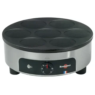 Professional Electric Crepe Maker - Non-Stick Cooking Plate Ø 40 cm
