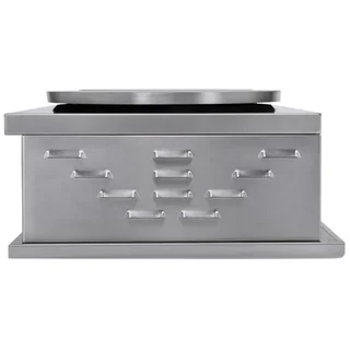 Professioneller Gas-Crêpes-Maker Doppelte Quadratische Platte Intensivgebrauch Durchmesser 40 cm