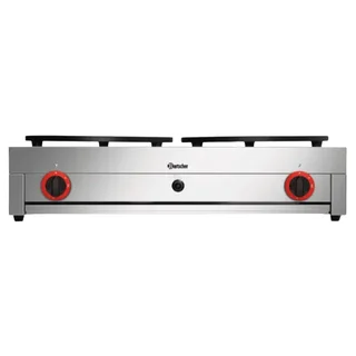 Crepeira a Gás Dupla 40 cm - 2 Placas de Cocción Profesionales