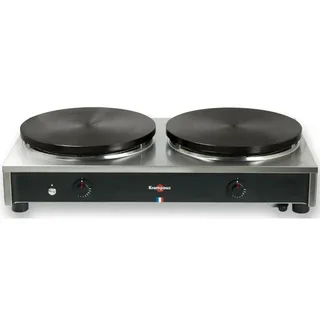 Crêpière Gaz Double Professionnelle - Standard Ø 40 cm