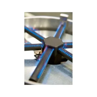 Crepiere a Gas Pro con Termostato Regolabile - Gamma Comfort - Diametro 40 cm