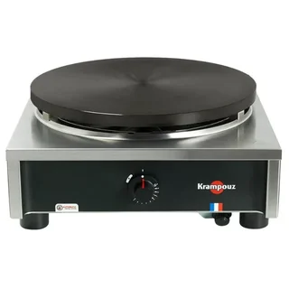 Crepiere a Gas Pro con Termostato Regolabile - Gamma Comfort - Diametro 40 cm