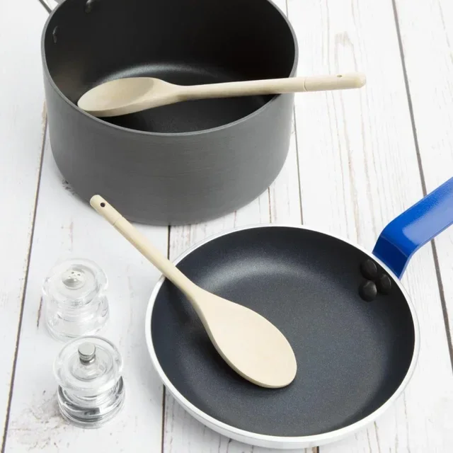 Cucchiaio da Servizio in Legno Naturale - Lunghezza 205 mm