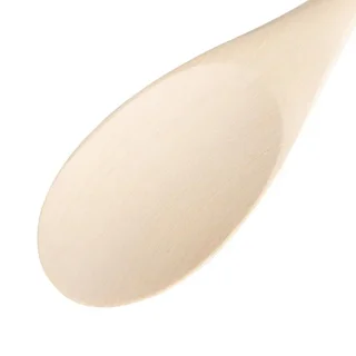Cuillère de Cuisine en Bois Naturel - Longueur 305 mm