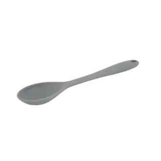 Cucchiaio da Cucina in Silicone Alta Temperatura Grigio - Lunghezza 275 mm