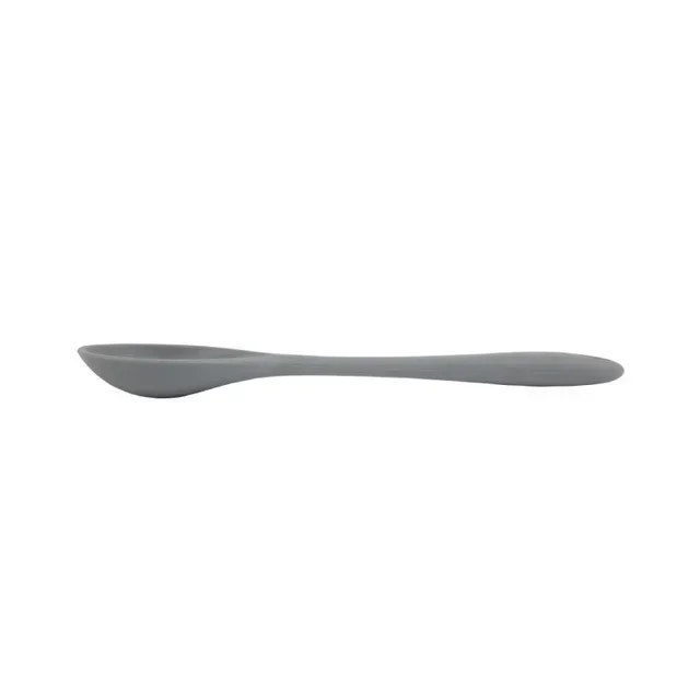 Cucchiaio da Cucina in Silicone Alta Temperatura Grigio - Lunghezza 275 mm