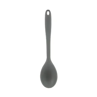 Cucchiaio da Cucina in Silicone Alta Temperatura Grigio - Lunghezza 275 mm