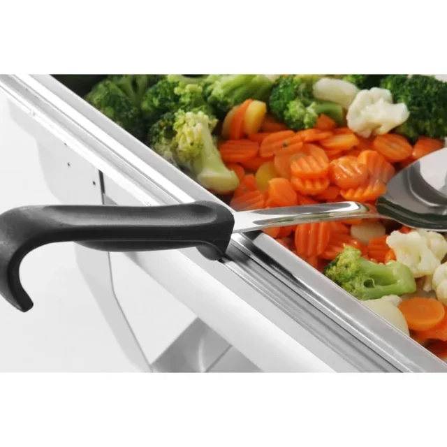 Cuillère de Service Inox 35 cm - Grande Cuillère de Table Professionnelle