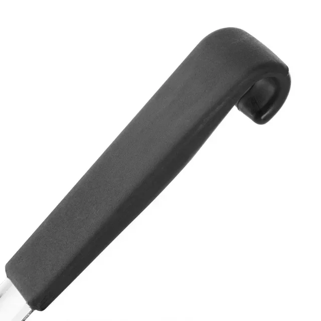 Cuillère de Service Inoxydable Manche Noir - Longueur 34 cm