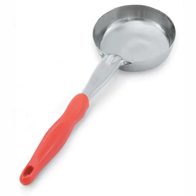 Colher de Serviço Redonda Monobloco Laranja Spoodle - Diâmetro 10,2 cm