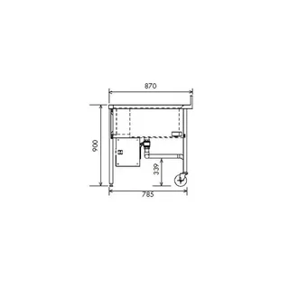 Double Tank Pasta Cooker - Simultaneous Preparation 2 Varieties