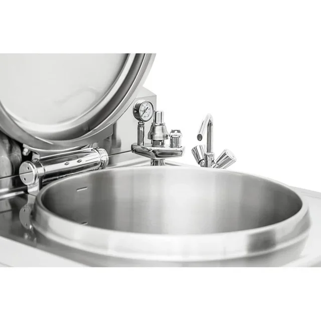 Cuiseur à Bain-Marie Électrique 342 Litres - Chauffage Indirect