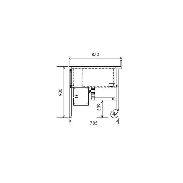 Pasta Cooker with Integrated Timer - Triple Compartment