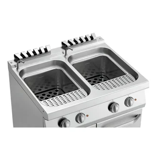Cuocipasta Serie 700 - Doppia Vasca 24 Litri - Elettrico Professionale